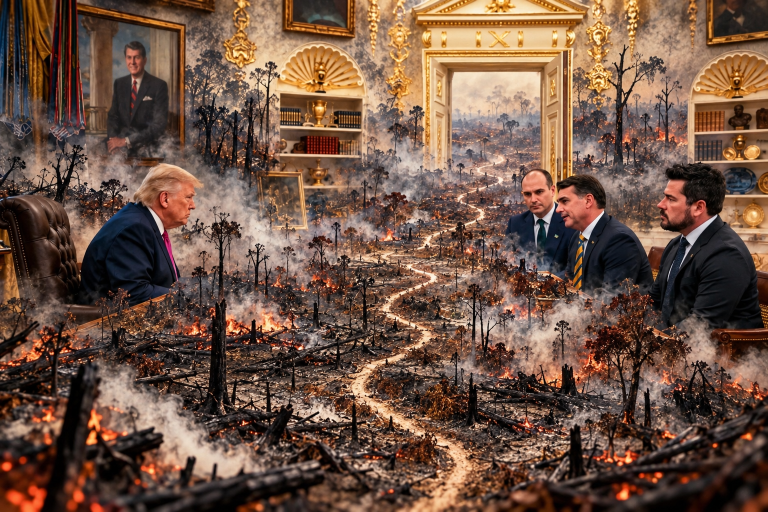 A um passo do abismo