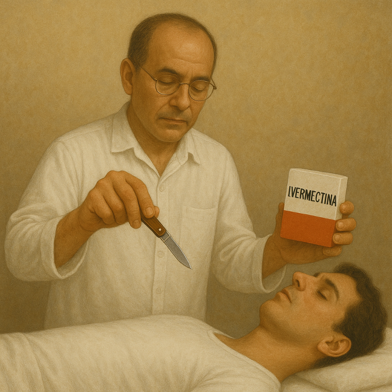 Dr. Fritz: do canivete à ivermectina